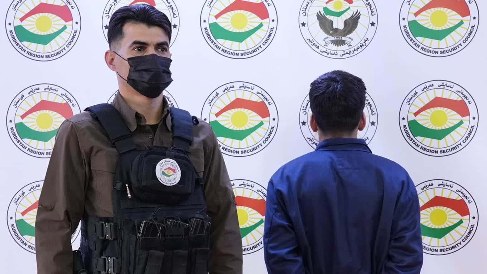 ئاسایشی هەولێر(ئەربیل) دەستگیرکردنی تۆمەتبارێکی راگەیاند