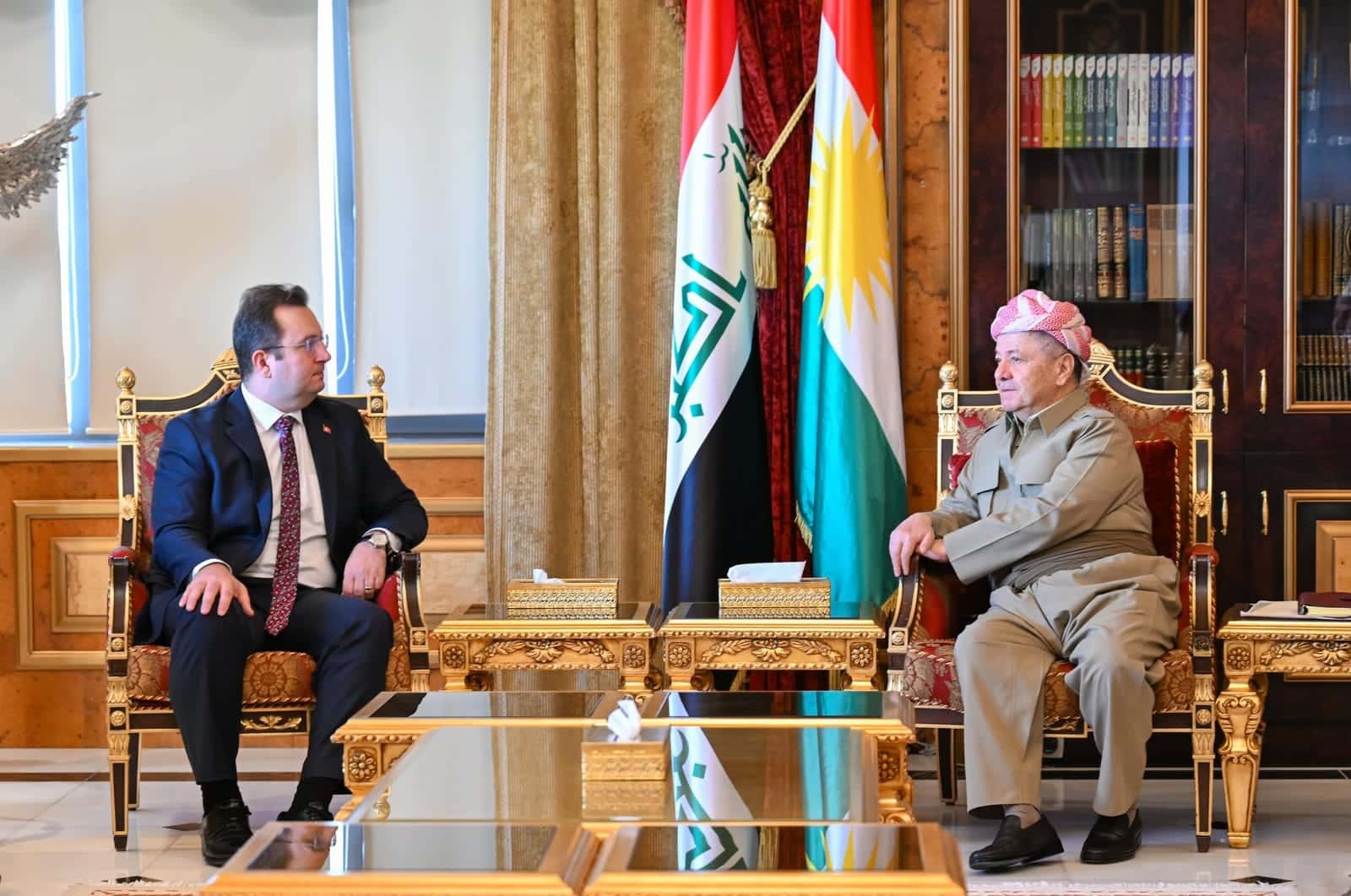 Barzani, Türkiye'nin Erbil Başkonsolosu'nu kabul etti
