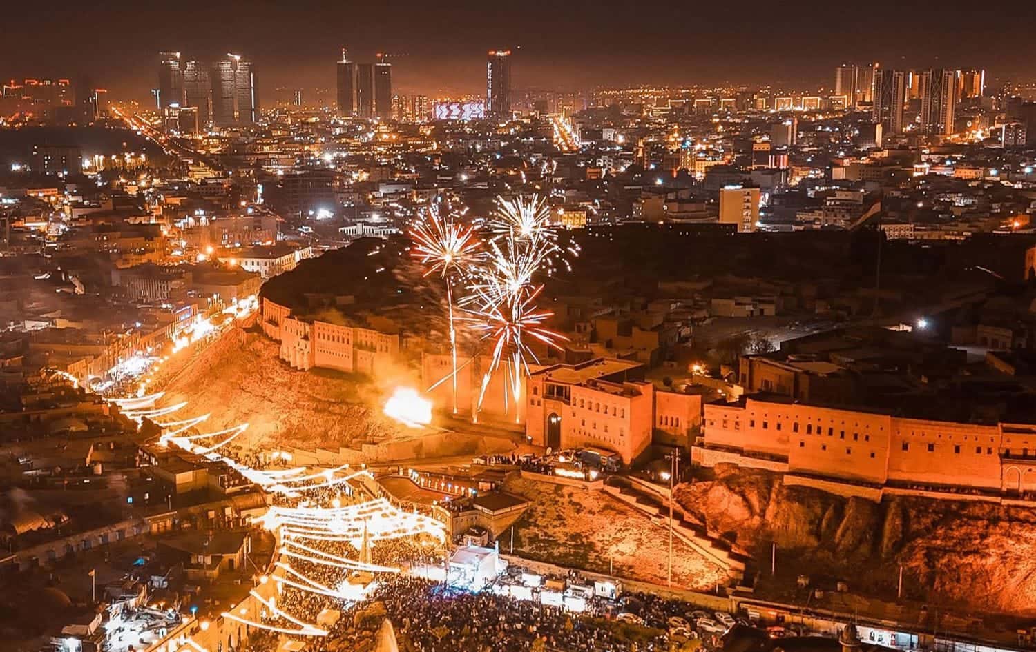 Erbil Valiliği: Yılbaşında kente 88 bin turist geldi